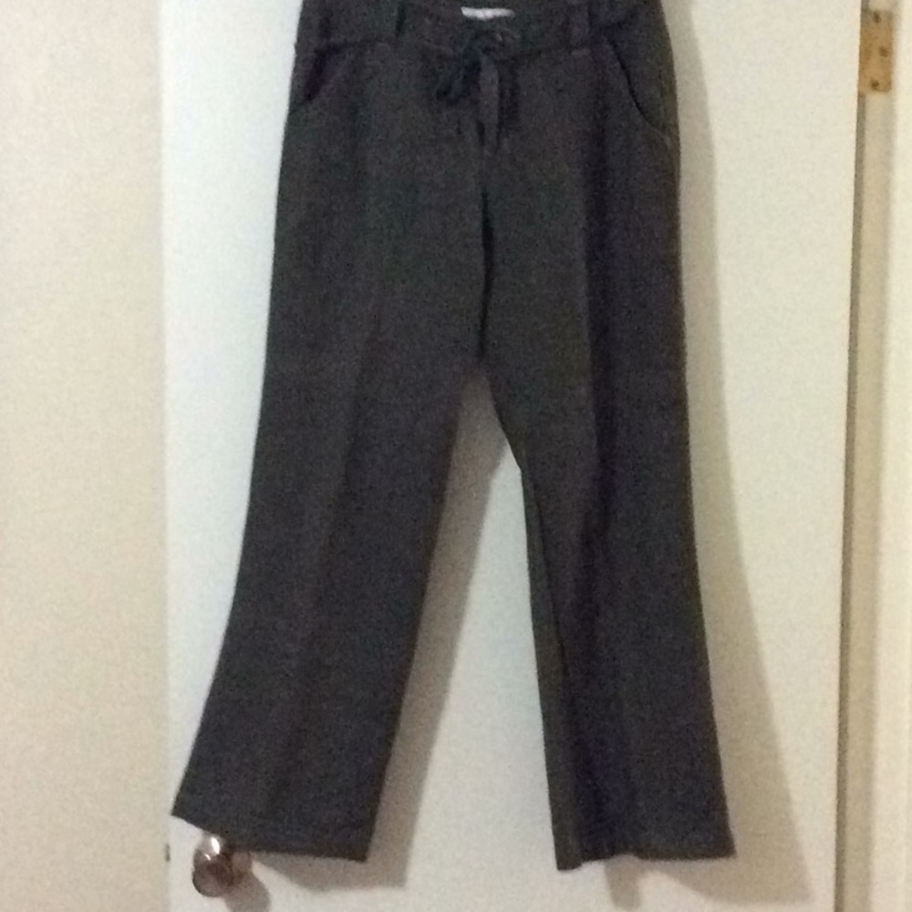 CAbi Linen Pants, Olive Green